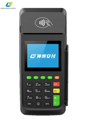 แบบดั้งเดิม GPRS มือถือชำระเงินแบบพกพาเครื่อง Pos กับเครื่องอ่านบัตรเครดิตธนาคาร